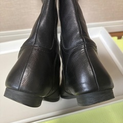 ダイアナ　皮のロングブーツ(ヒールなし)　サイズ24.5の画像