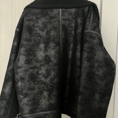 ブルゾン　革の画像