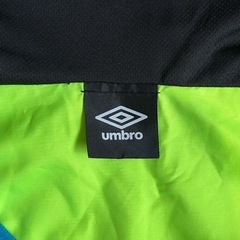 UMBRO フード付きフルジップジャンパー　青・グレーの画像