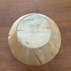 IKEA木製サラダボールの画像