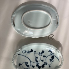 お皿　小皿　持ち手付きの画像
