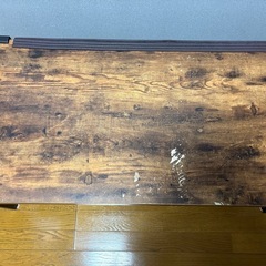 ニトリ机、トイザらス子供机椅子セット、アンパンマンそるぁーソファーの画像