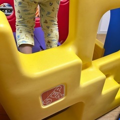STEP2 カンガルークライマー 滑り台 アドベンチャージムの画像