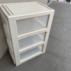 ① 収納ケース　3段の画像