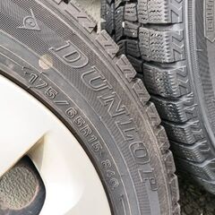 WINTER MAXX WM02　175/65r15 2021年製　スタッドレス　ホイールセットの画像