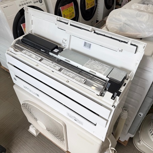 【超美品‼️】定価17万♪ 東芝 2021年製 14畳用エアコン 大清快 フィルター自動お掃除 空気清浄 AI快適 スマホ遠隔操作 I