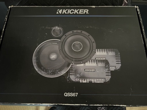 kicker QSS67スピーカーセット
