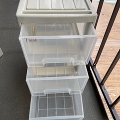 ② 収納ケース　3段の画像