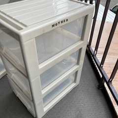 ② 収納ケース　3段の画像