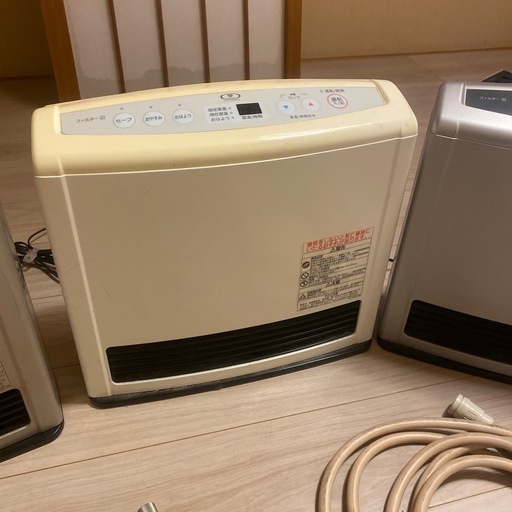 都市ガス　ファンヒーター　5台まとめて
