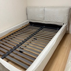 大塚家具　ダブルベッド　フレームのみの画像