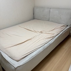 大塚家具　ダブルベッド　フレームのみの画像