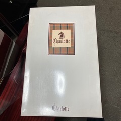 2510-606 Charlotte イングランド調こたつ中掛毛布　未使用品の画像