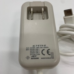 動作品　ドコモ 充電アダプタ　ACアダプタ 07の画像