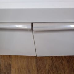 ★リユースのサカイ水戸店★  レンジ台 ホワイト H89×D39.5×W60 クリーニング済み MT5966の画像