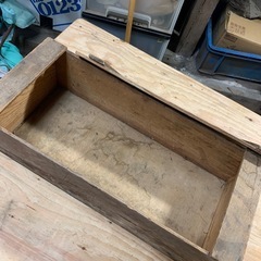 木箱　道具箱　レトロ　古民家　アンティークの画像