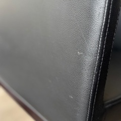 【LIVING HOUSE】ダイニングチェア 黒の画像