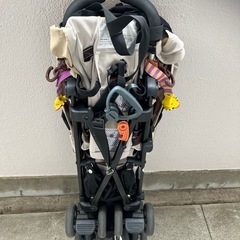 ApricaのベビーカーA型/ハイシート　スティック おまけ付きの画像