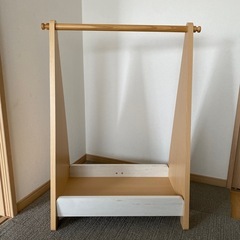 子ども用　ハンガーラックの画像