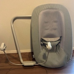 【美品】cybex サイベックス バウンサー グレー（LEMOアタッチメント付き）の画像