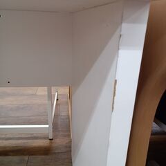 ★リユースのサカイ水戸店★  デスク ホワイト H70×D60×W110 クリーニング済み MT5968の画像