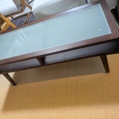 ローテーブル　ガラス　ニトリの画像