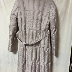 AMACA アマカ⭕️ダウンコート ゴールド ベージュ サイズ38の画像