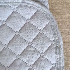 シングルベッド用敷きマット　色は 淡いブルーの画像