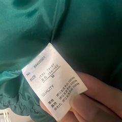 衣類 ダウン の画像