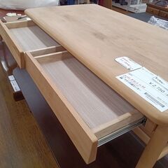 ★リユースのサカイ水戸店★  ローテーブル ナチュラルブラウン H38×D50.5×W100 クリーニング済み MT5969の画像