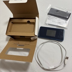 【ほとんど新品】Pocket WiFi® 5G A102ZT ZTE  ワイモバ5G対応の画像
