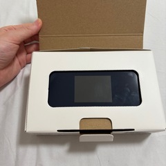 【ほとんど新品】Pocket WiFi® 5G A102ZT ZTE  ワイモバ5G対応の画像