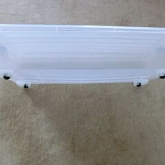 ベッド下などに置ける収納ケース②の画像