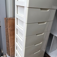 プラスチック7段収納の画像