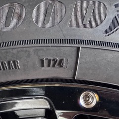 美品　レイズホムラ 18インチ 7.5j pcd100 タイヤバリ山の画像