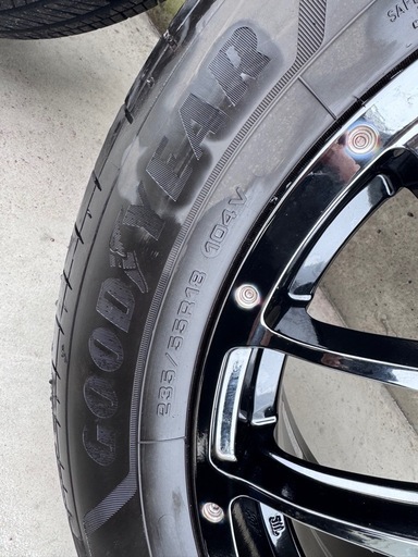 美品　レイズホムラ 18インチ 7.5j pcd100