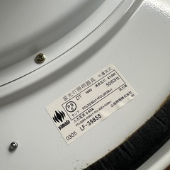 YAMADA シーリングライト　丸型　蛍光灯照明器具 LF-3585S（難あり）の画像