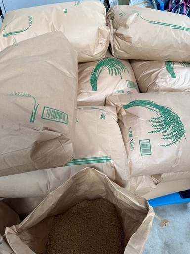 ヒノヒカリ新米　袋入り30キロ