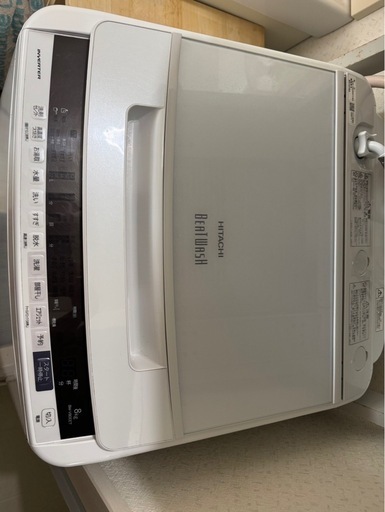 日立ビートウォッシュ BW-V80E7 2019年製 動作良好 