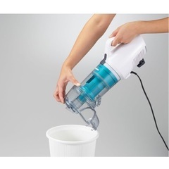 500円　TWINBIRDツインバード掃除機 スティッククリーナー 100W シンプル 軽量 ハイパワー ホワイト TC-EA17W　の画像