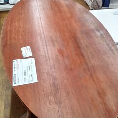 ★リユースのサカイ水戸店★  ローテーブル 赤茶色 H141×D68×W120 クリーニング済み MT5972の画像