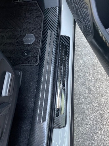 RAV4サイドステップ　スカッフプレート　10P