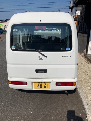 軽バン 走行距離 55,500km HONDAホンダ　ACTYアクティ　 