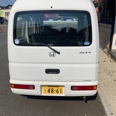 軽バン 走行距離 55,500km HONDAホンダ　ACTYアクティ　 の画像