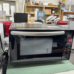 A1730🌟激安‼️2018年製　ニトリフラット電子レンジ EM-520X🌟動作確認済⭕️保証付き✅の画像