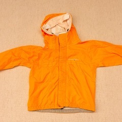モンベルmontbell 子供雨具レインウェア上下セット100の画像