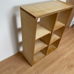 木製棚の画像