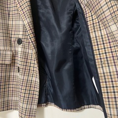 Bershka チェックジャケットの画像