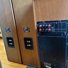 YAMAHAスピーカー4台➕ウーファーの画像