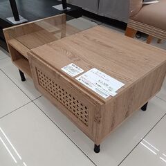 ★リユースのサカイ日立店★HJ8136  ローテーブル ナチュラルブラウン H37×D49×W79.5 クリーニング済み の画像